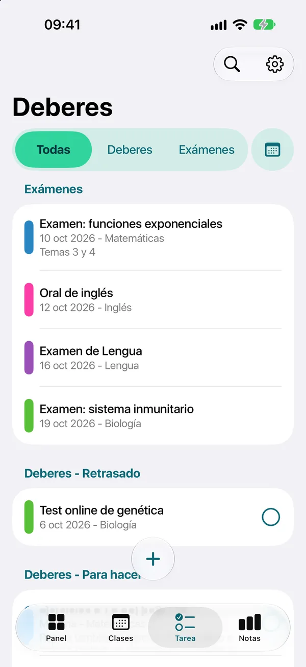 Tareas que ya no se te olvidan